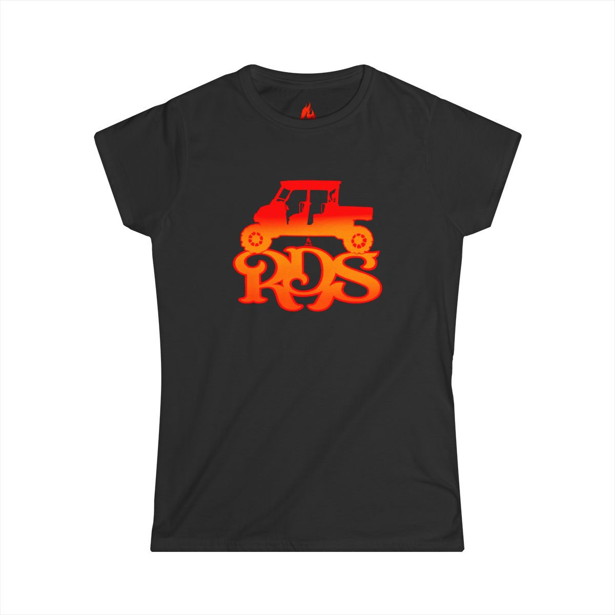 RDS 4wheel toys sunset Women's Softstyle Tee