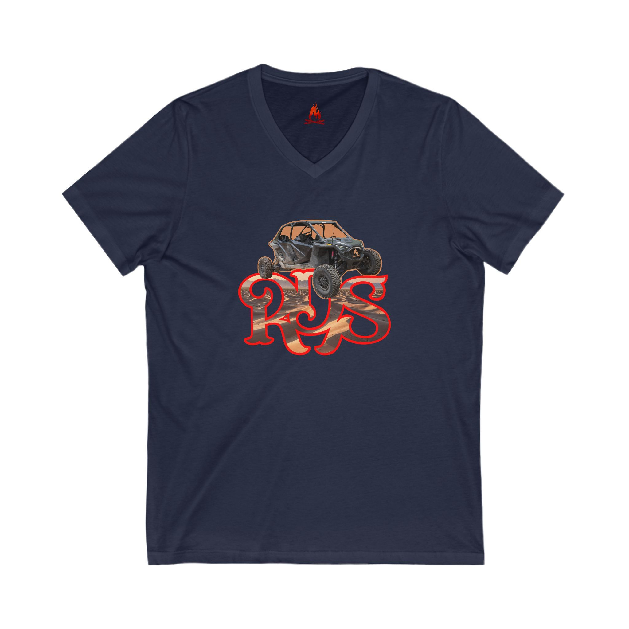 RDS sandy Short Sleeve V-Neck Tee