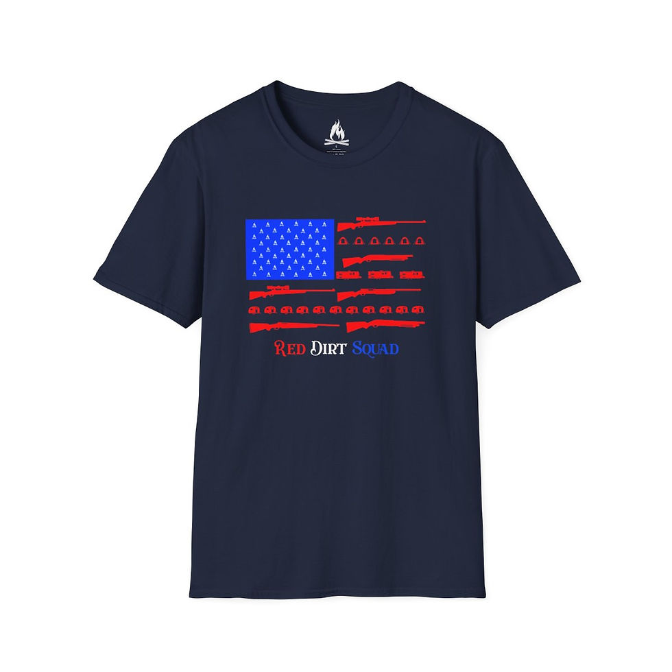 RDS red white and blue Softstyle T-Shirt
