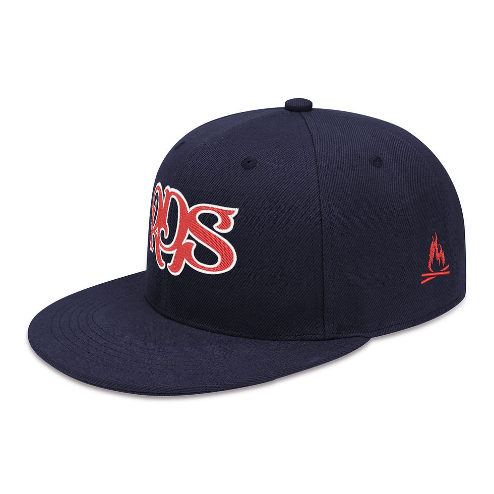 Thumbnail: RDS red logo SnapBack with campfire side logo