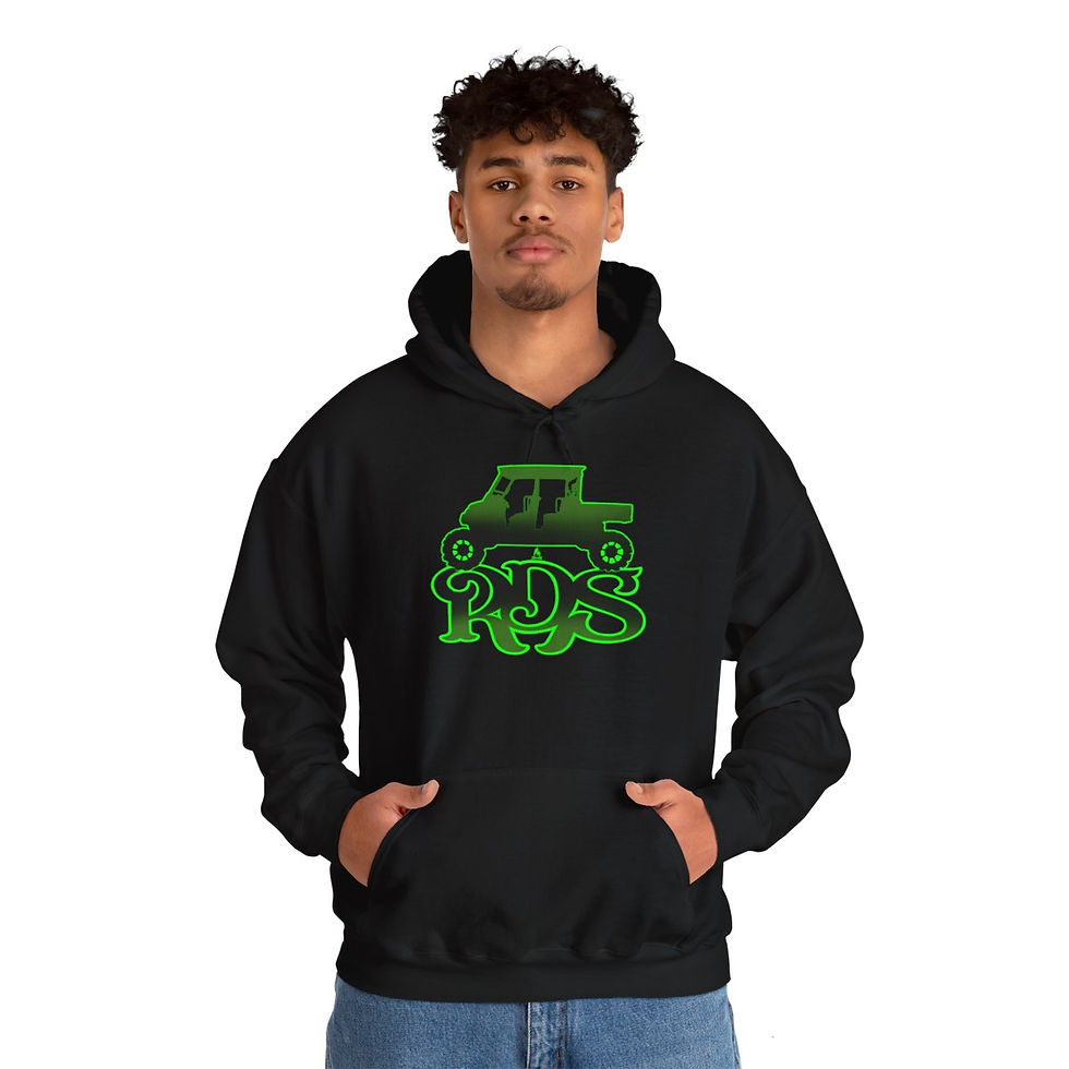 Thumbnail: RDS 4wheel toys green Heavy Blend™ Hooded Sweatshirt