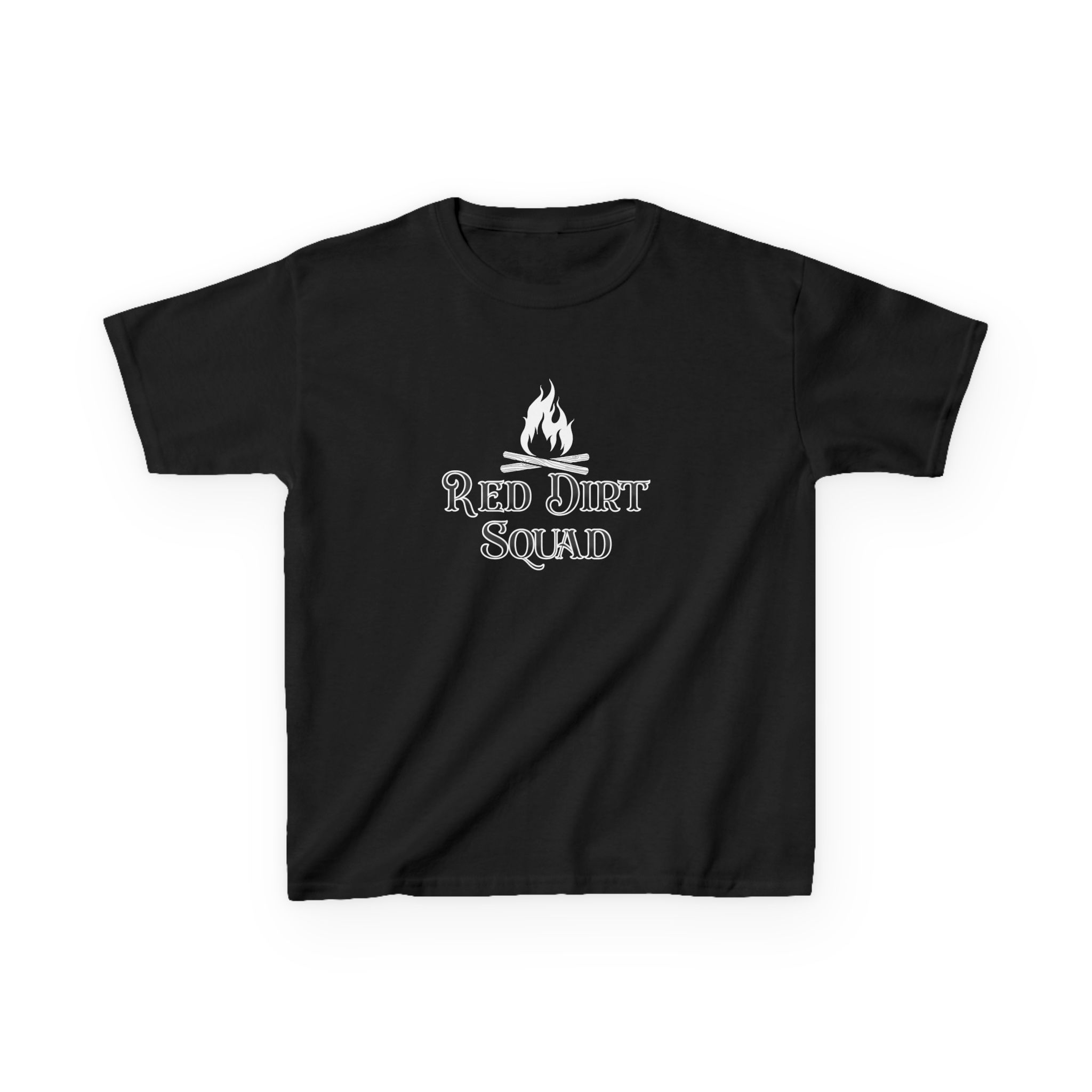 RDS grey/white logo Kids Heavy Cotton™ Tee