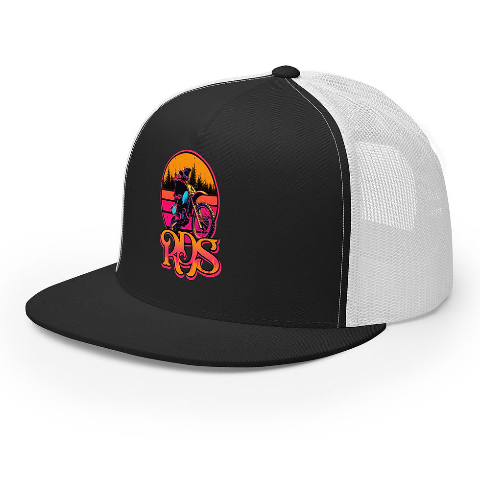 Thumbnail: RDS two wheels Trucker Cap