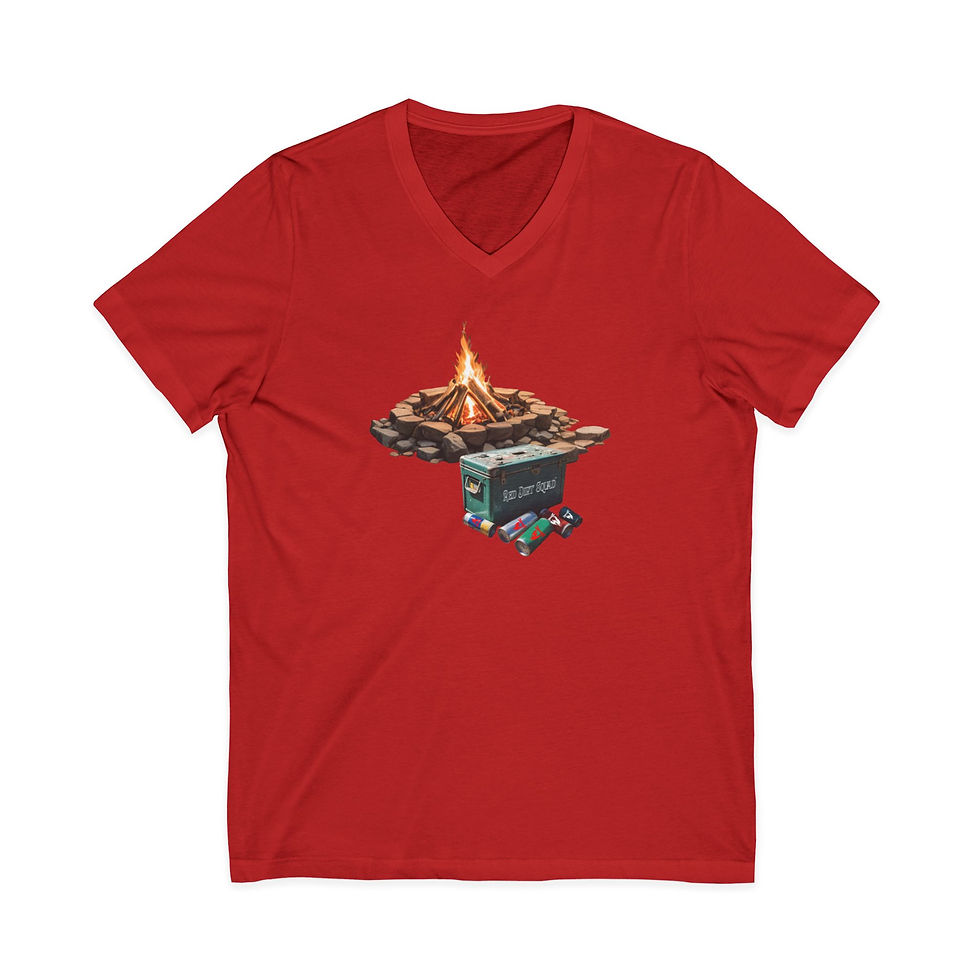 Thumbnail: RDS campsite Jersey Short Sleeve V-Neck Tee