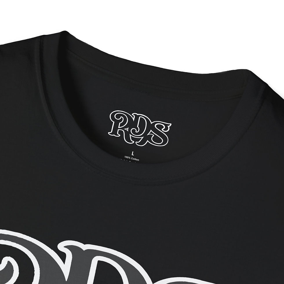 Thumbnail: RDS logo white/grey Softstyle T-Shirt