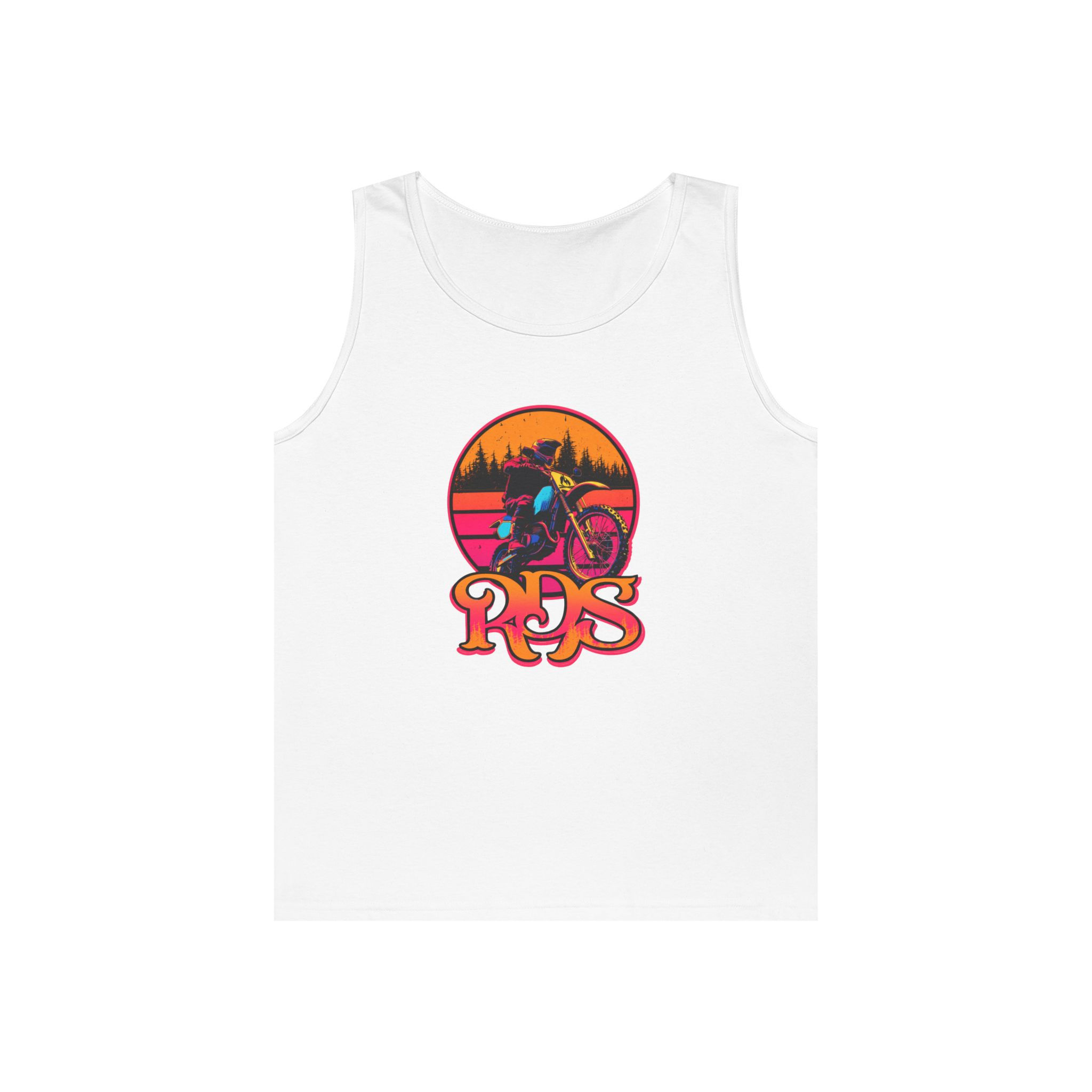 RDS two wheels Heavy Cotton Tank Top