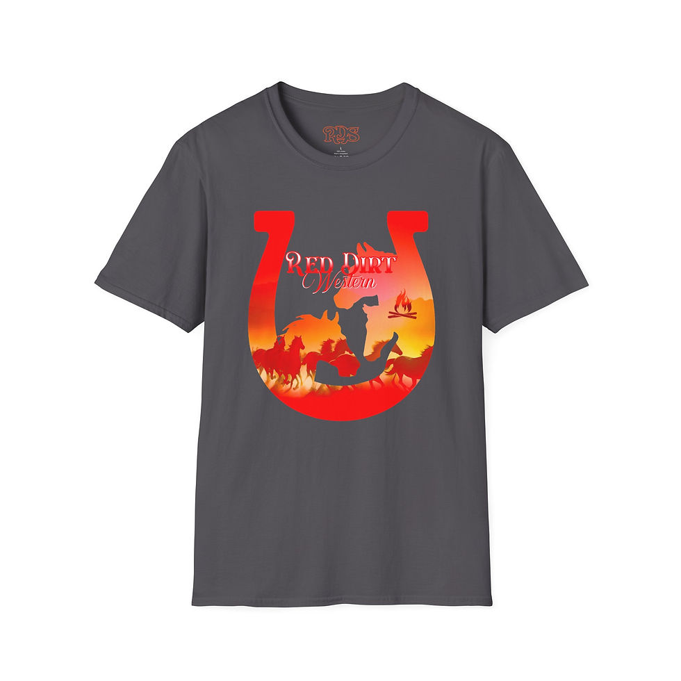 Thumbnail: RDS wild horses Softstyle T-Shirt