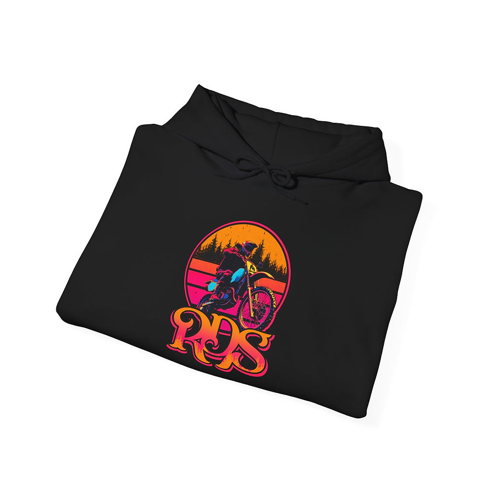 Thumbnail: RDS two wheels Heavy Blend™ Hooded Sweatshirt