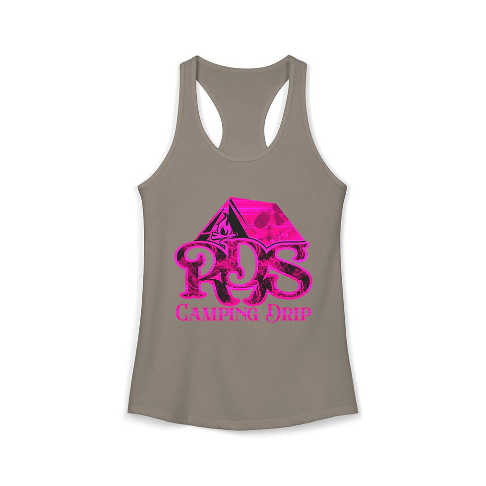 Thumbnail: RDS camping drip Women's Ideal Racerback Tank