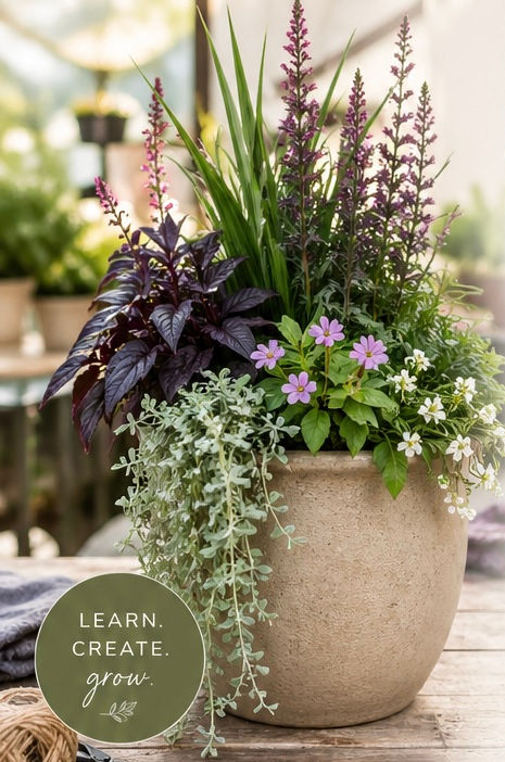 Design, Create and Plant! 2 sessions to choose from listed on checkout page!