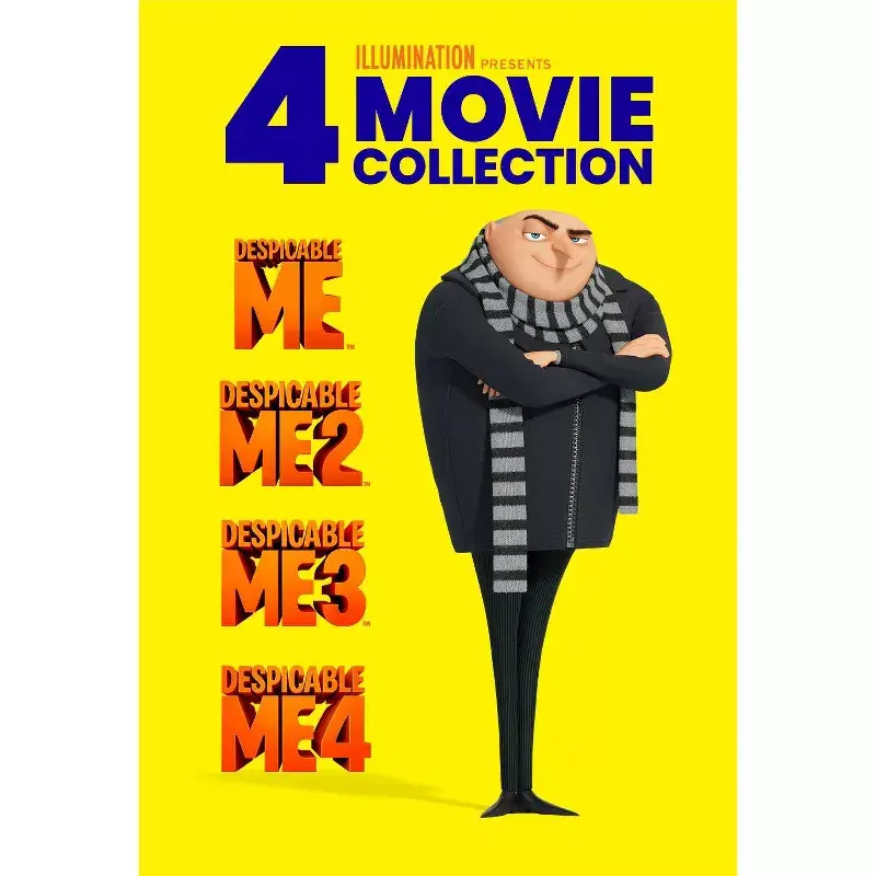 Despicable Me 4-Movie Collection (Movies Anywhere 4K)
