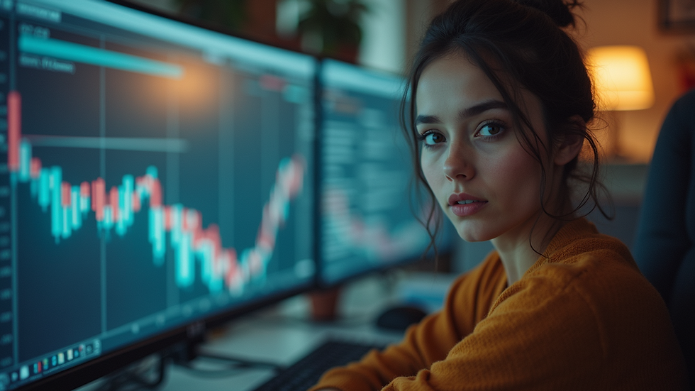 Vue rapprochée d’un écran d’ordinateur affichant des graphiques de performance digitale