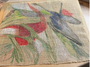 A Homecoming in Ink and Oil Pastel