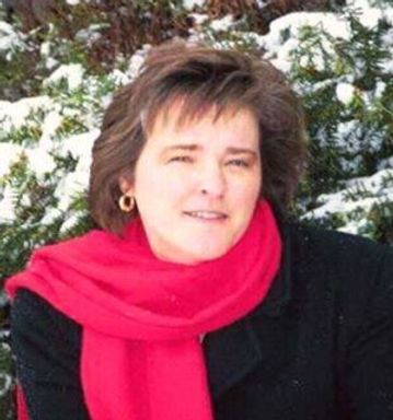 Shirley Cason in winter snow – inspiration for Simply Christmas music.