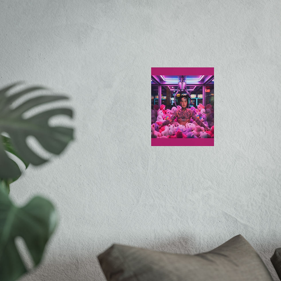 Thumbnail:  Poster — Tattooed Jugga2Cold in Plush Toy Crane