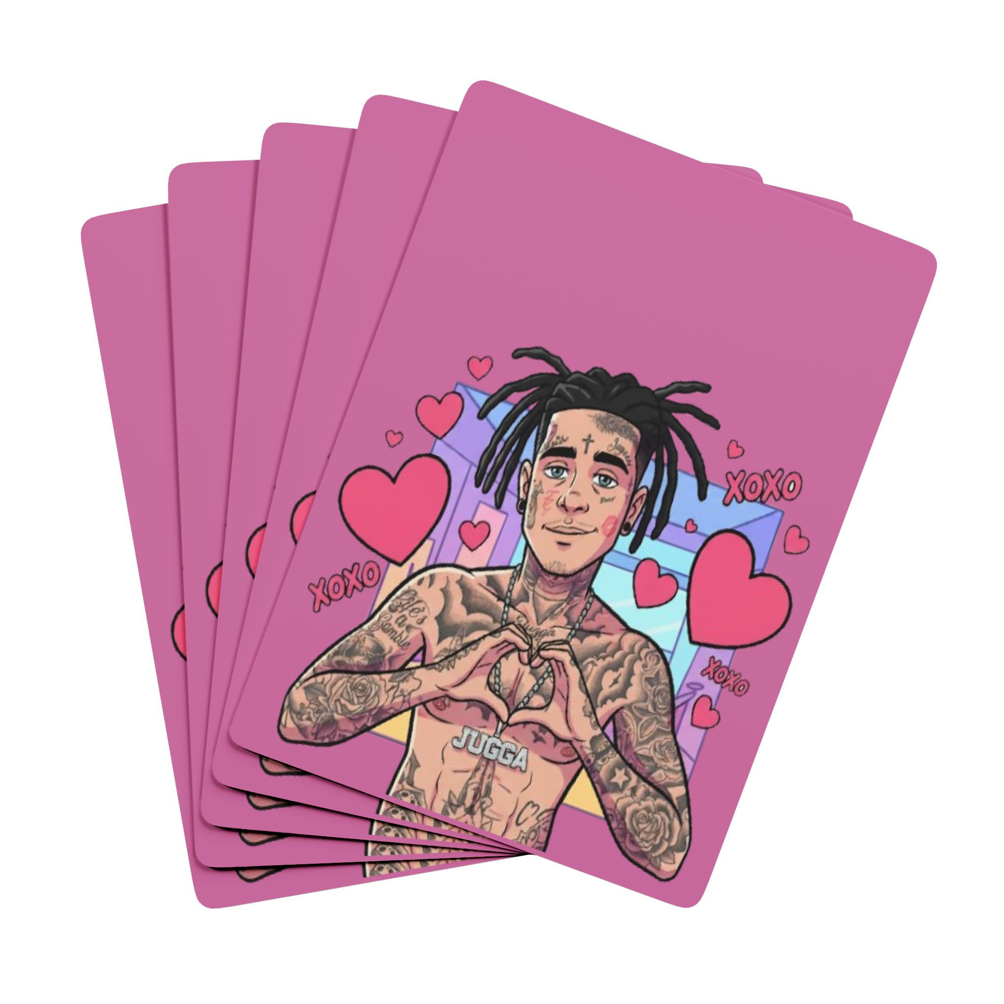 Poker Playing Cards — Tattooed Heart Jugga2Cold Deck 