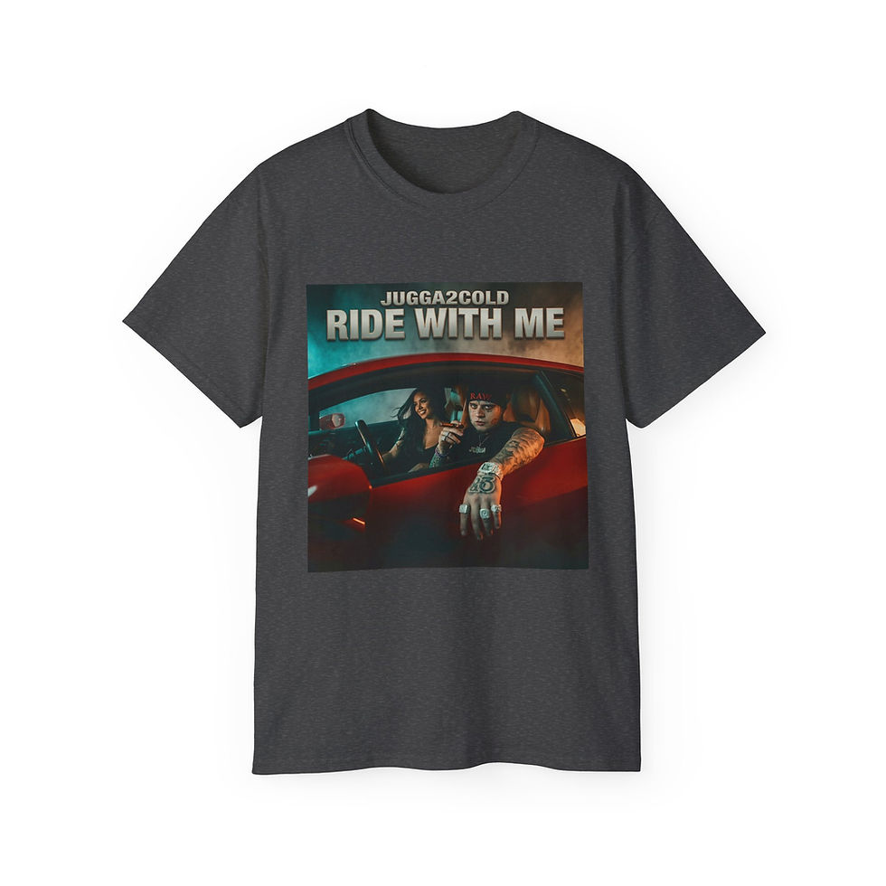 Thumbnail: Ride With Me Tee — 'Juggazcold' Vintage Car Graphic T‑Shirt