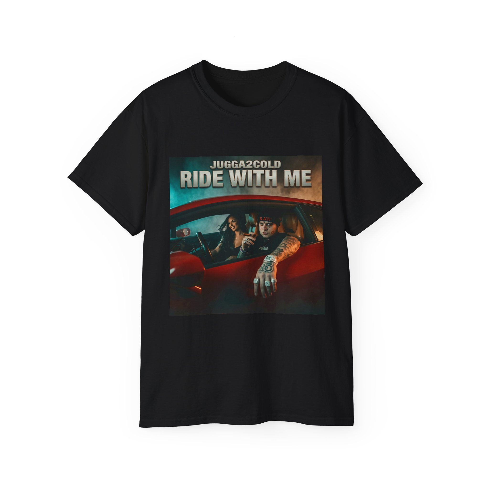 Ride With Me Tee — 'Juggazcold' Vintage Car Graphic T‑Shirt