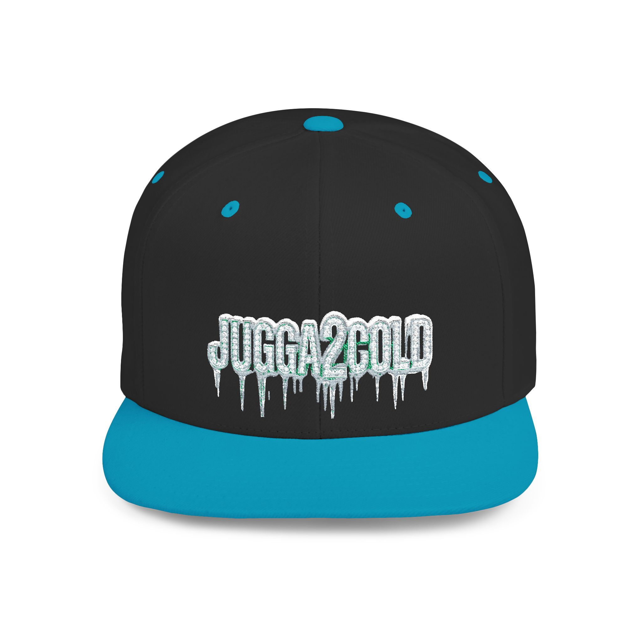 Jugga2Cold Ice Drip Flat Bill Snapback Hat