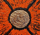 Zoom Tableau "5ème Sphère" de l'artiste CALIZ