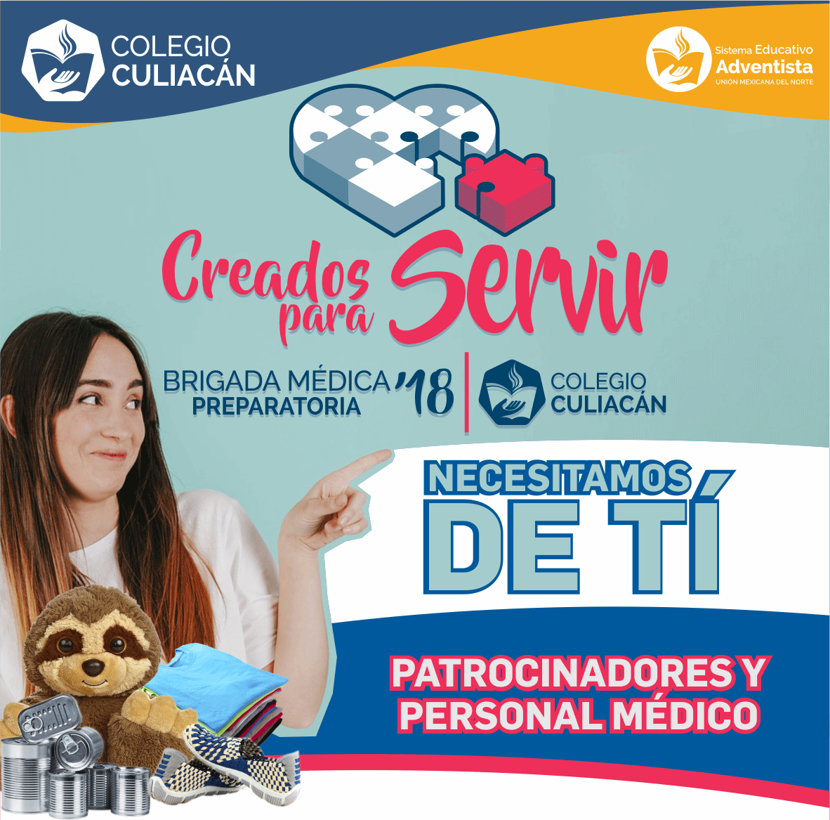 Brigada médica "Creados para Servir"