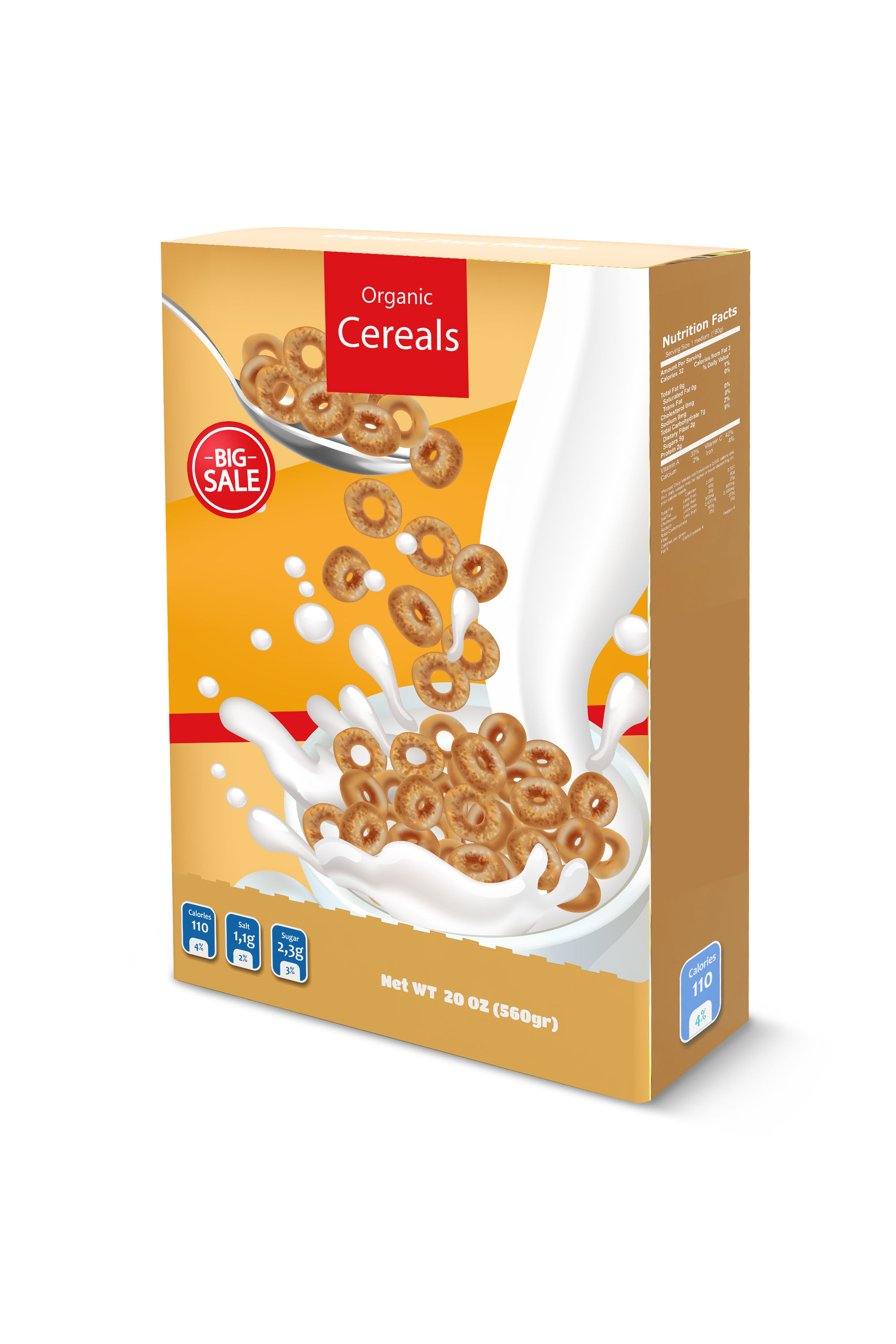 Organic Rye Cereal 12.5 oz.