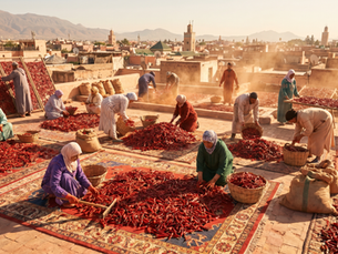 Finding Rhythm in a Marrakesh Souk