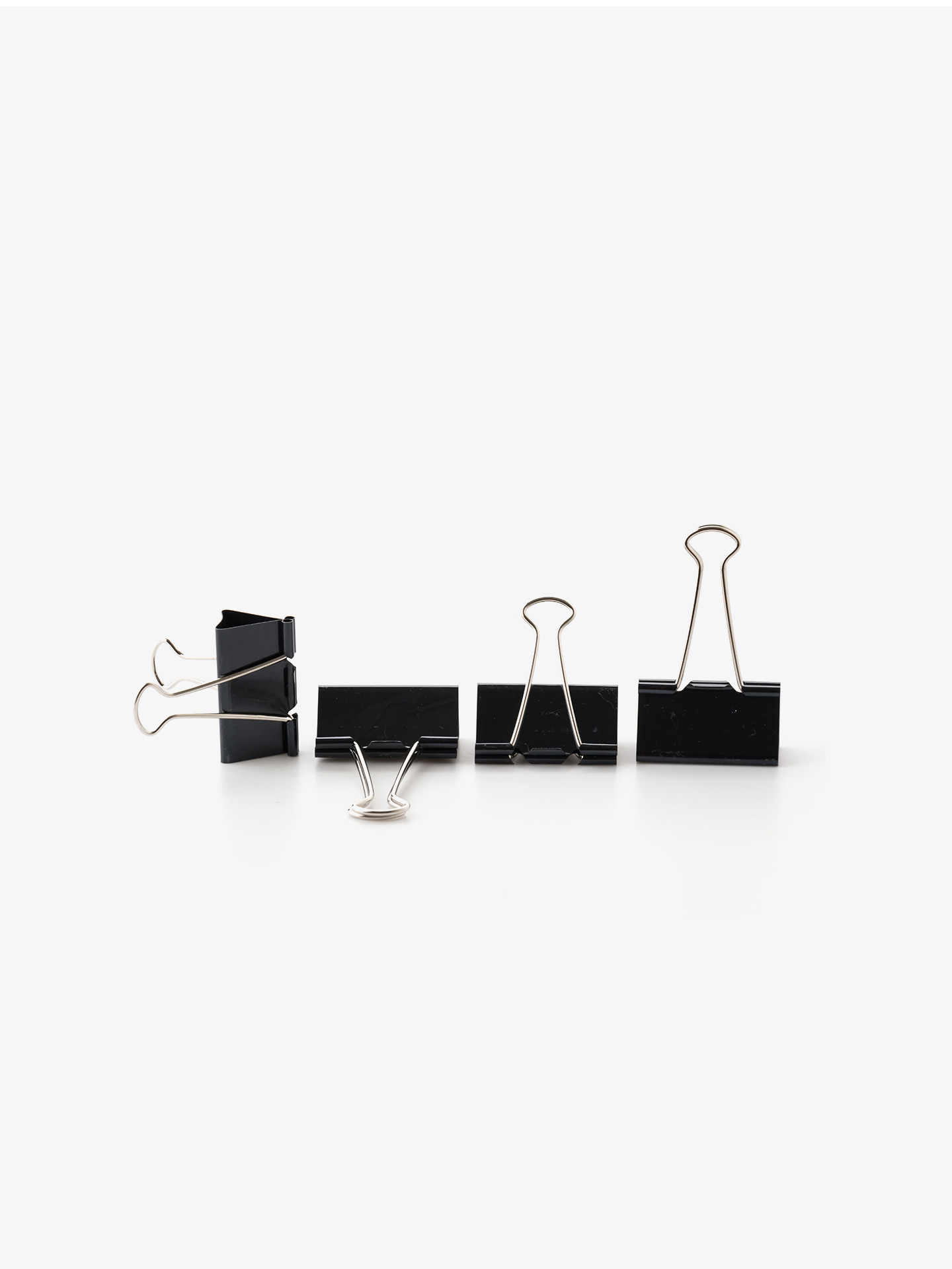 BAZ, Binder Clip, Small, 3/4" Wide, Black