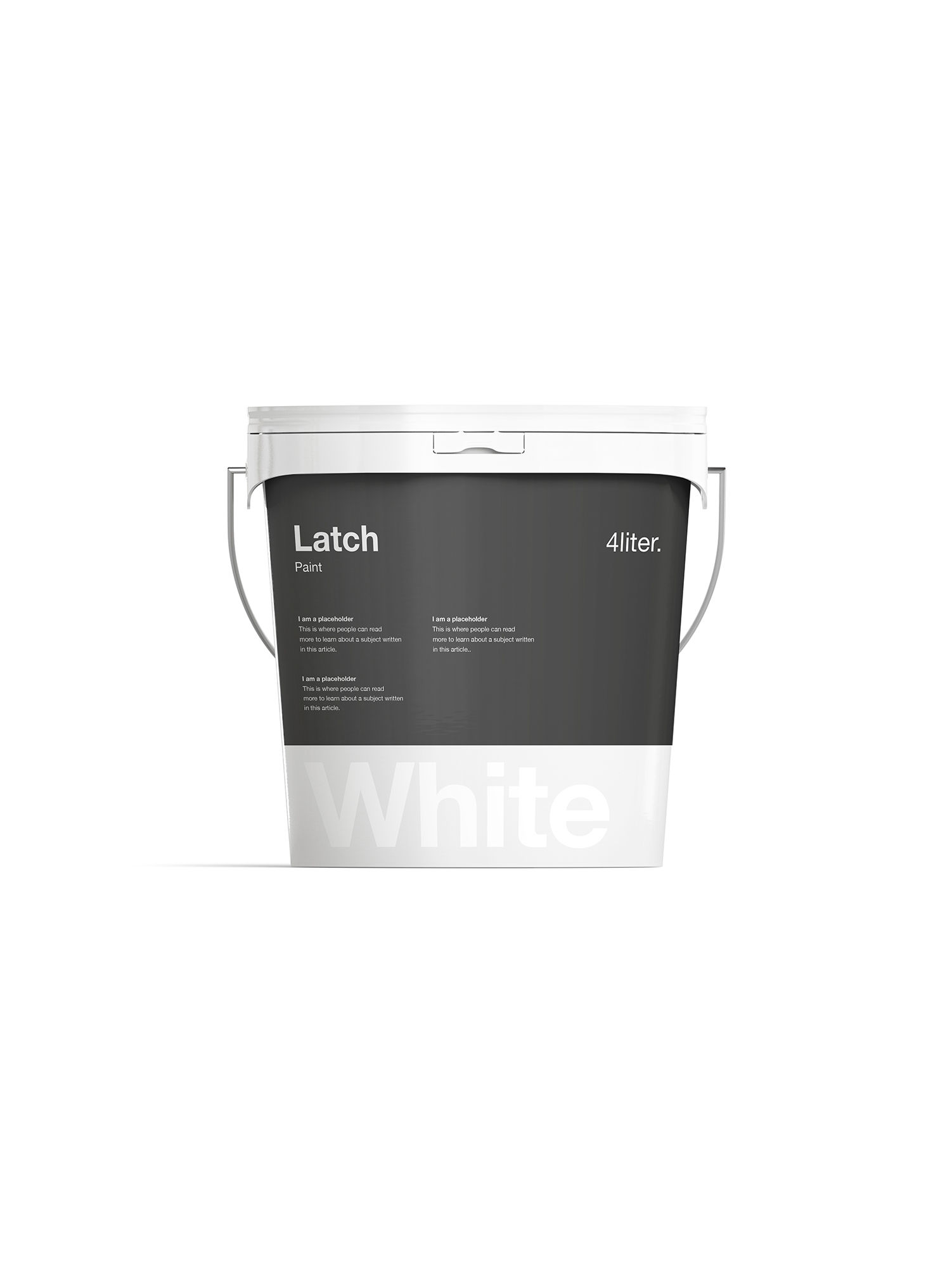 1-Gal. High Hiding White Paint Exterior