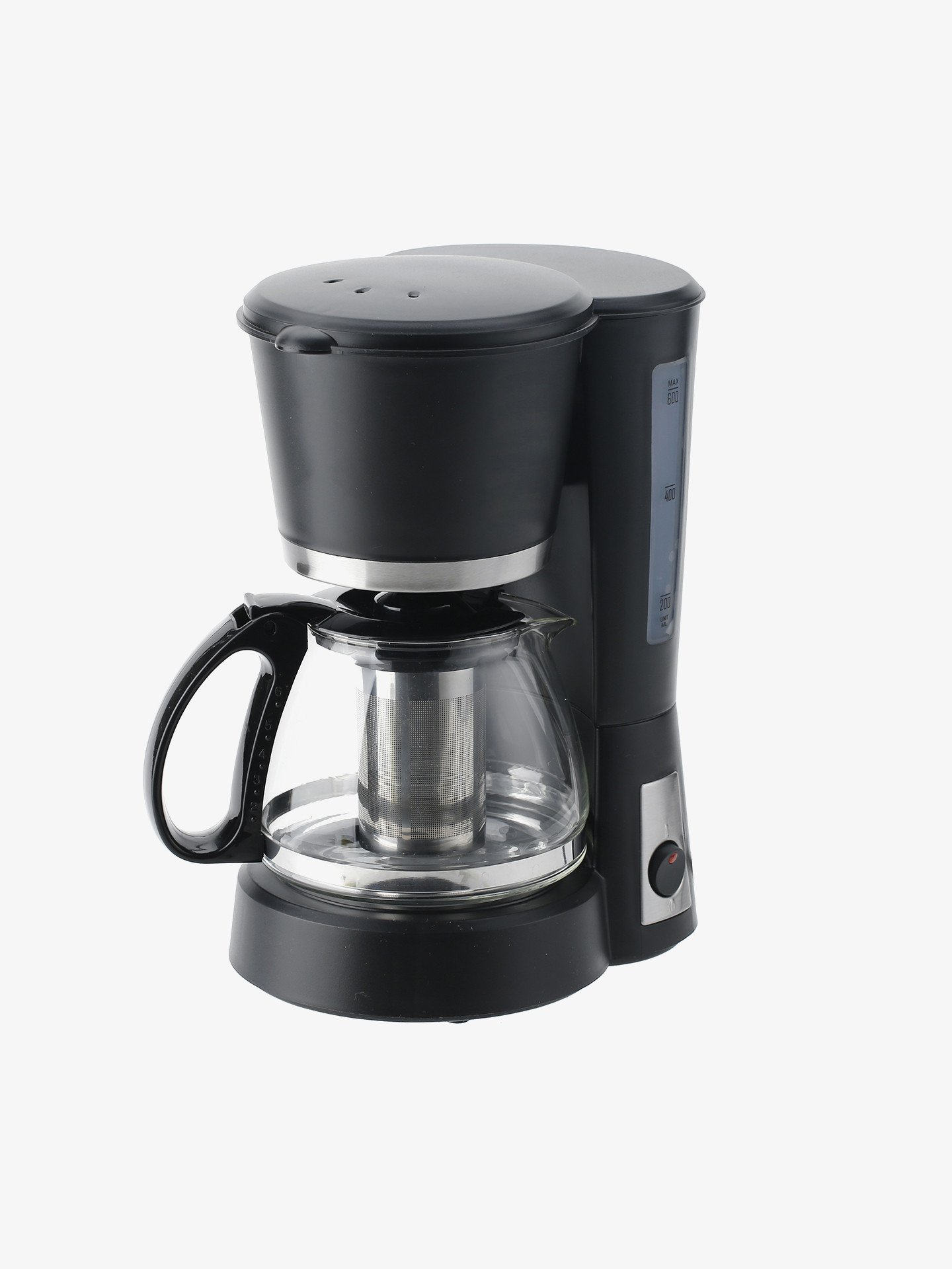 Rogers, 12-Cup Automatic Coffee Maker, Black
