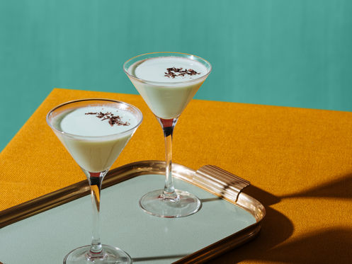 DARK AND STORMY COCKTAIL