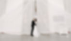 Bride and groom dancing to a custom wedding song.