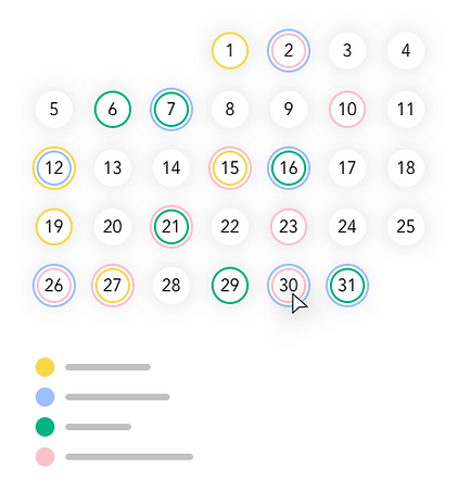 Calendário de Postagens nas Redes Sociais