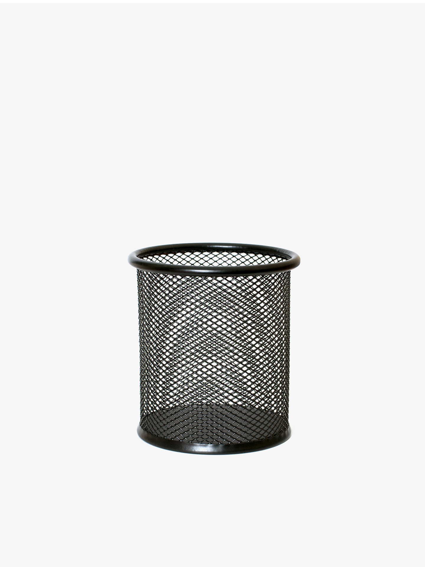 Rogers, Pencil Holder, Black/Silver Metal