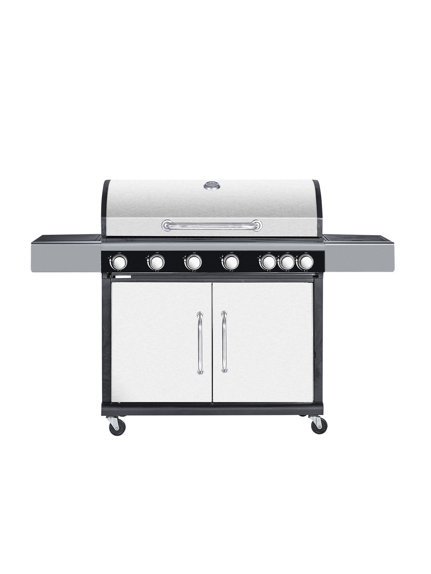 Black 3-Burner Liquid Propane Gas Grill