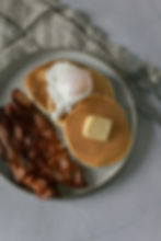 pancakes and bacon