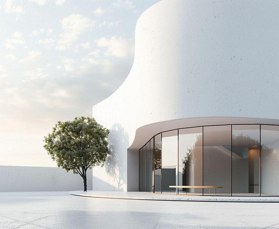 modern architecture high end urban building