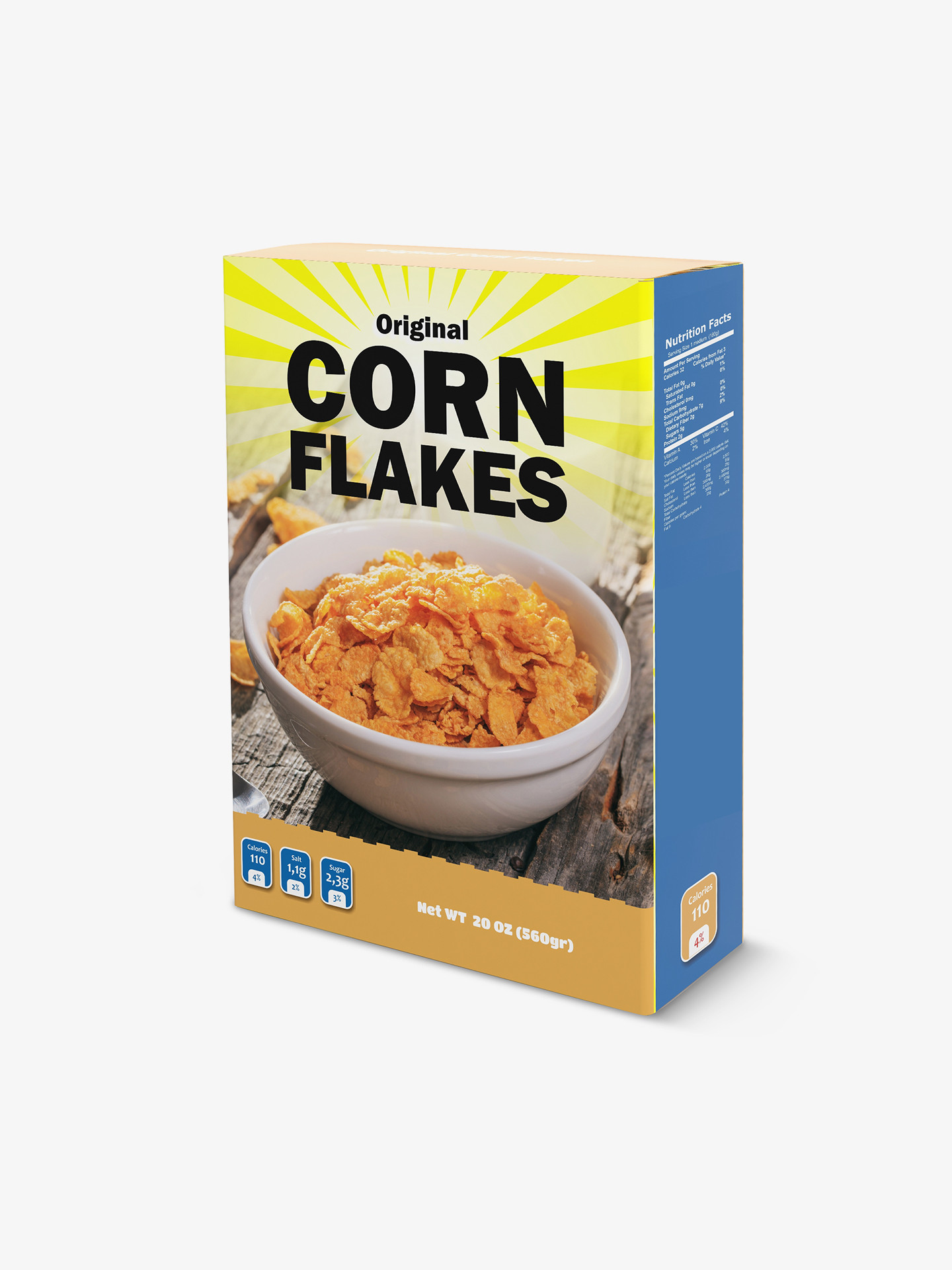 Morning & Co, Corn Flakes 17 Oz.