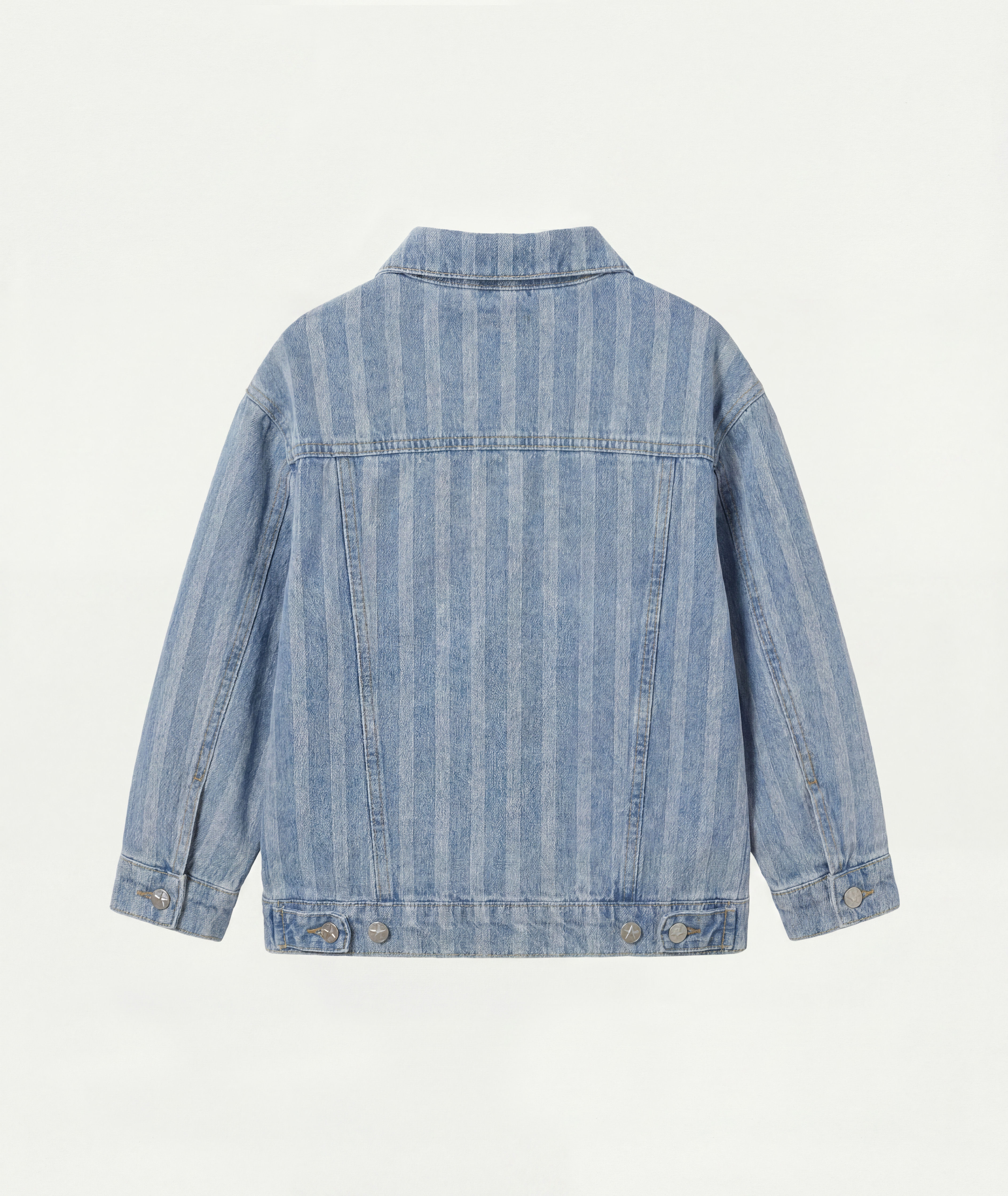 Striped Denim Jacket