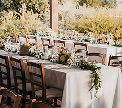 An engagement party in the New England