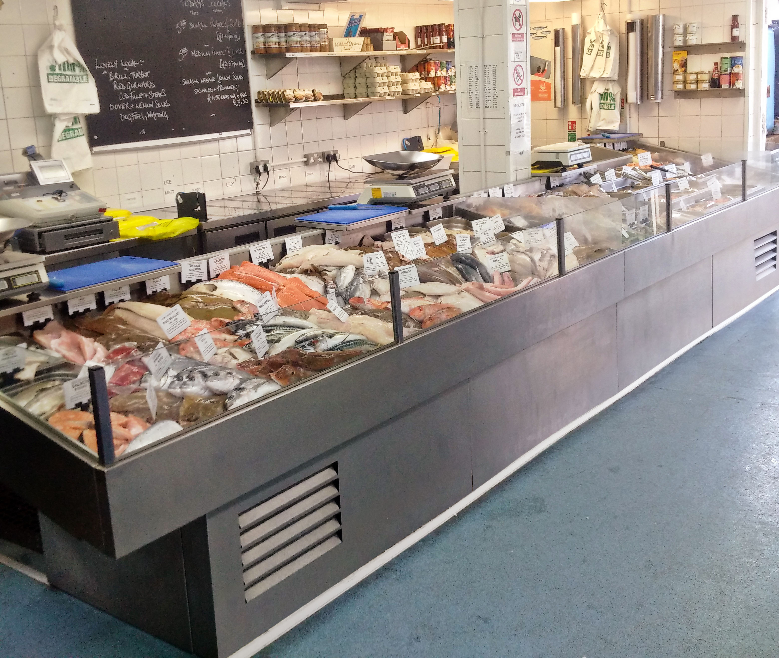 Fish Display XL Refrigerators Ltd