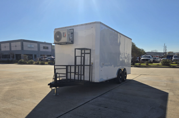 Thumbnail: 16"White Concession Trailer