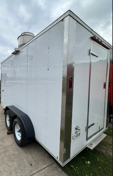 Thumbnail: 14"White Trailer T4200D