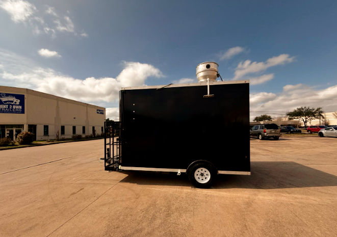 Thumbnail: 12" Black Concession Trailer