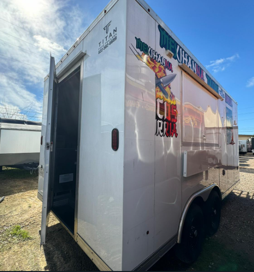 16'' White Trailer - T4180C