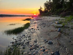 Sunrise on Tidewater Provincial Parl