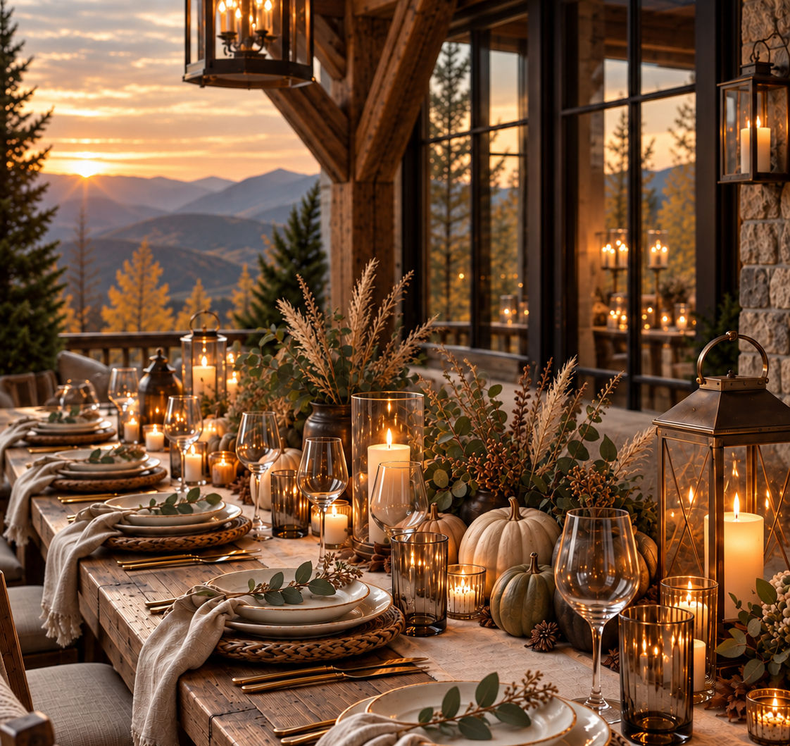 P+P A Fireside Supper In The Alps