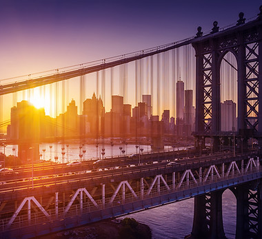 Sunset Over Manhattan