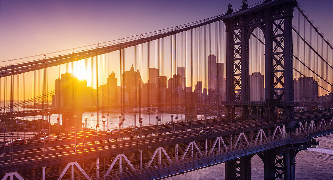 Sunset Over Manhattan