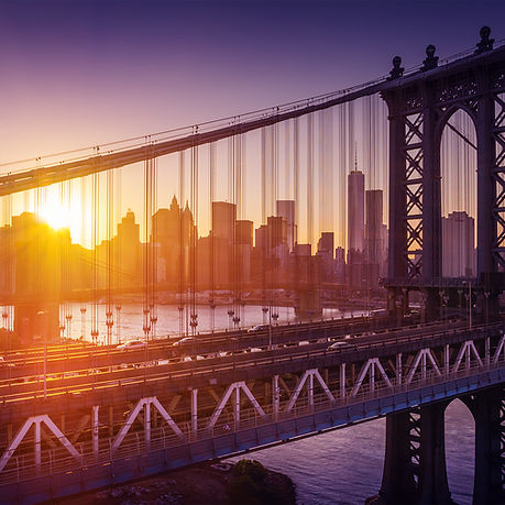 Sunset Over Manhattan